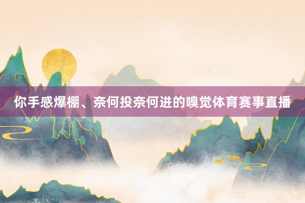 你手感爆棚、奈何投奈何进的嗅觉体育赛事直播