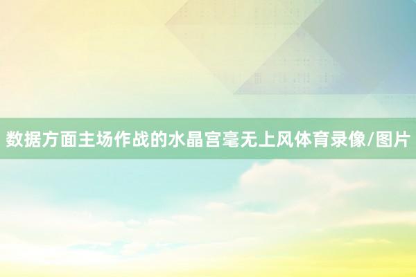 数据方面主场作战的水晶宫毫无上风体育录像/图片